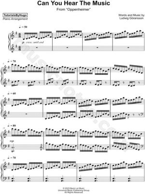 Can You Hear the Music Sheet Music? – A Multi-layered Exploration