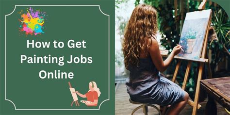 how to get painting jobs: exploring the world of freelance artists